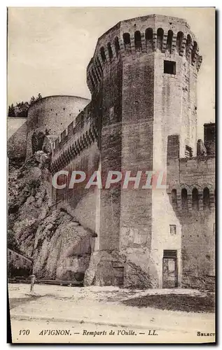 Cartes postales Avignon remparts de L'Oulle