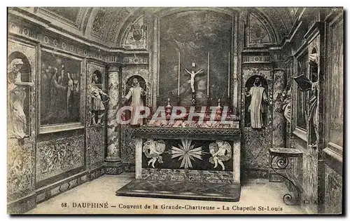 Cartes postales Dauphine Couvent de la Grand Chartreuse La Chapelle St Louis