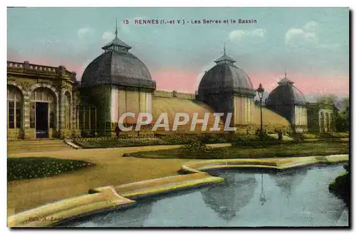 Cartes postales Rennes Les Serres et le Bassin