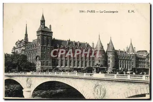 Cartes postales Paris La Conciergerie