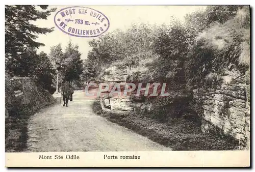 Cartes postales Mont Saint Odile Porte romaine