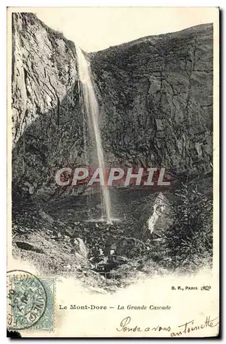 Cartes postales Mont Dore La Grande Cascade