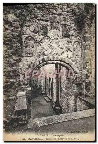 Cartes postales Marcilhac Entree de L&#39Abbaye