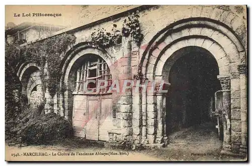 Cartes postales Marcilhac Cloitre de l&#39ancienne Abbaye