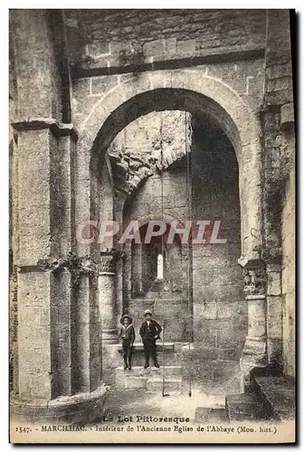 Cartes postales Marcilhac Interieur de l'ancienne eglise de l'Abbaye