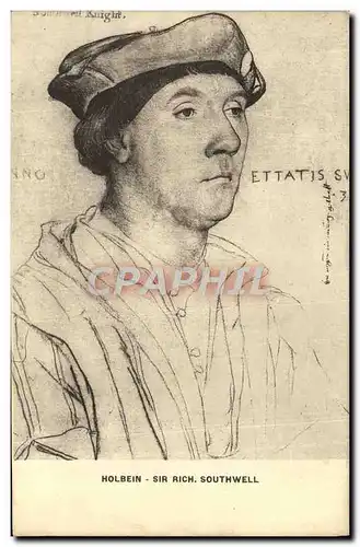 Ansichtskarte AK Holbein Sir Rich Southwell