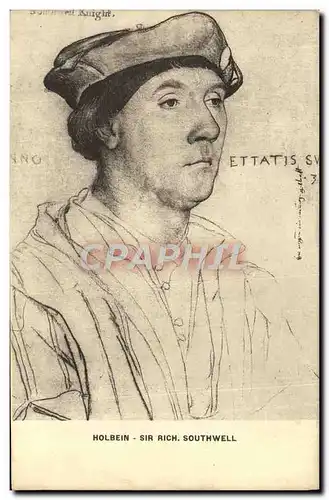 Cartes postales Holbein Sir Rich Southwell