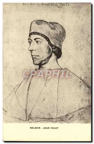 Cartes postales Holbein Jean Colet