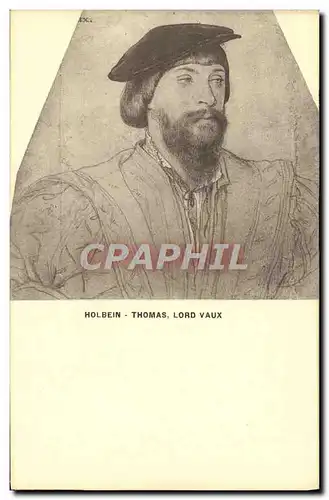 Cartes postales Holbein Thomas Lord Vaux