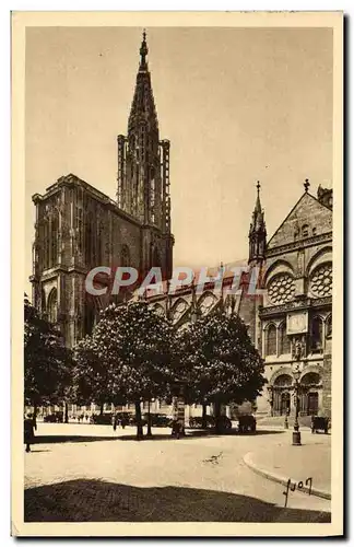 Cartes postales Strasbourg Ensemble de la Cathedrale