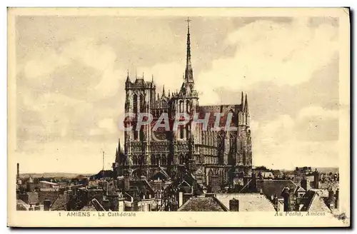 Cartes postales Amiens La Cathedrale