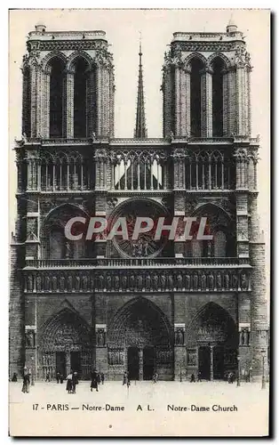 Cartes postales Paris Notre Dame