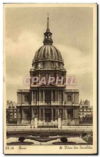 Ansichtskarte AK Paris Le Dome des Invalides