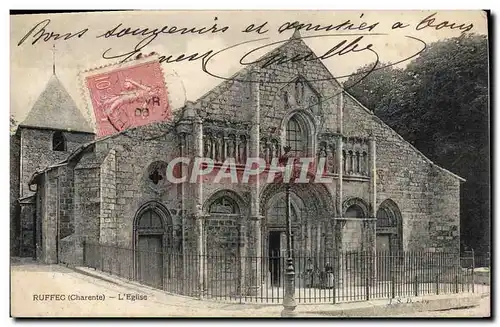 Cartes postales Ruffec L&#39Eglise