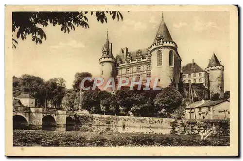 Ansichtskarte AK La Rochefoucauld Le Chateau et la Tardoire