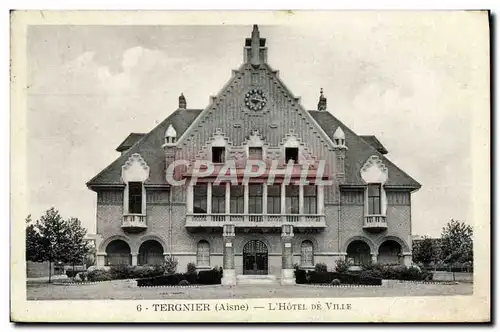 Cartes postales Tergnier L&#39Hotel De Ville