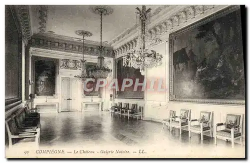 Ansichtskarte AK Compiegne Le Chateau Galerie Natoire