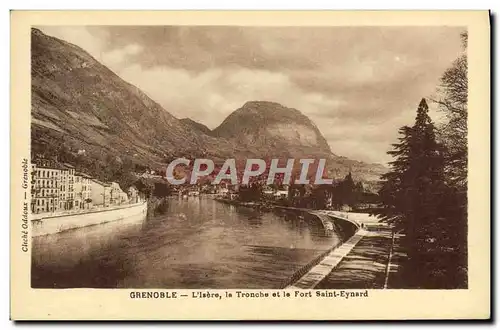 Cartes postales Grenoble L&#39Isere la Tronche et le Fort Saint Eynard