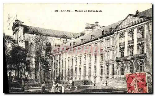 Cartes postales Arras Musee et Cathedrale