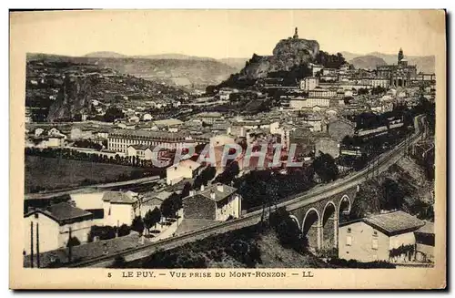 Cartes postales Le Puy Vue Prise Du Mont Ronzon