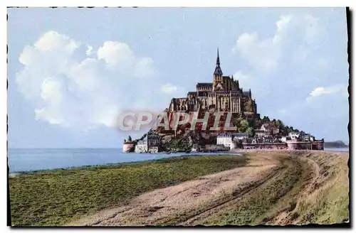 Cartes postales moderne Le Mont St Michel et les Pres