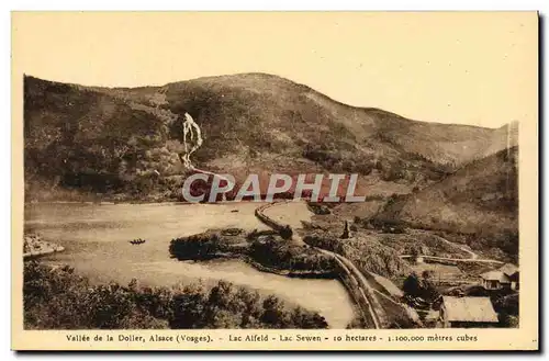 Cartes postales Vallee de la Dollet Lac Alfeld Lac Sewen