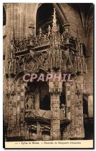 Ansichtskarte AK Eglise de Brou Mausolee de Marguerite d&#39Autriche