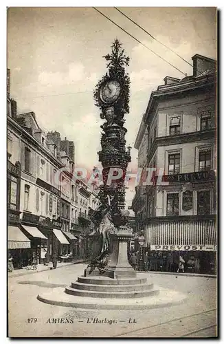 Cartes postales Amiens L&#39Horloge