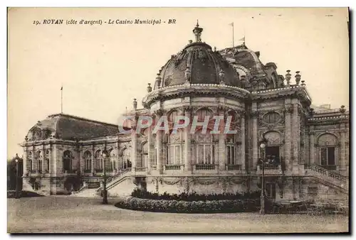 Cartes postales Royan Le Casino Municipal