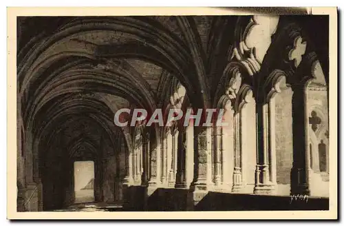 Cartes postales La Chaise Dieu L&#39Abbaye Une des galeries du cloitre