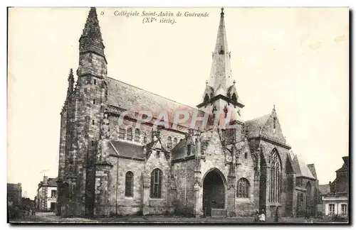 Cartes postales Collegiale Saint Aubin De Guerande