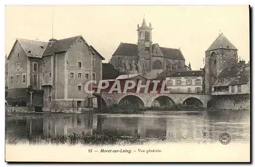 Cartes postales Moret Sur Loing Vue Generale