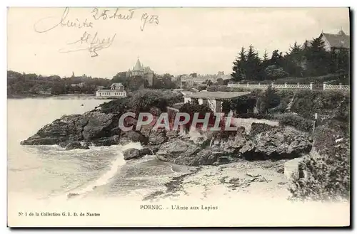 Cartes postales Pornic L&#39Anse Aux Lapins Lapin