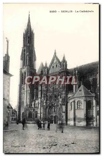 Cartes postales Senlis La Cathedrale