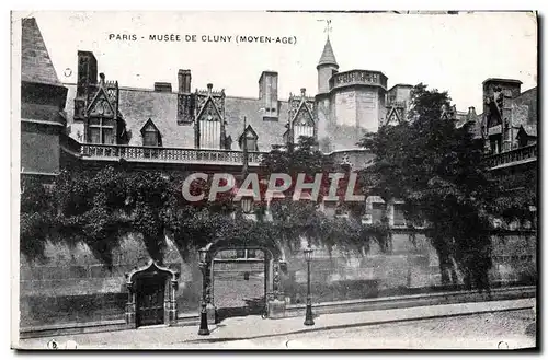 Cartes postales Paris Musee De Cluny