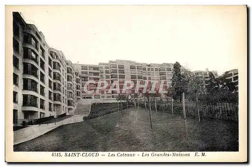 Cartes postales Saint Cloud Les Coteaux Les Grandes Maisons