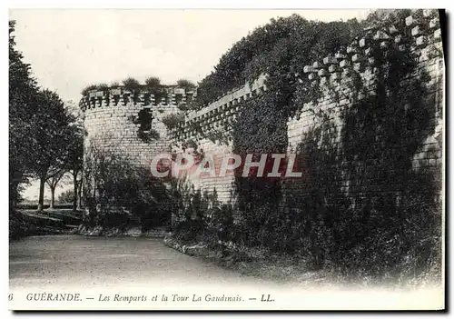 Cartes postales Guerande Les Remparts Et La Gaudinais