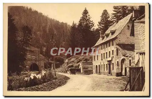 Cartes postales Le Lioran Entree Du Tunnel