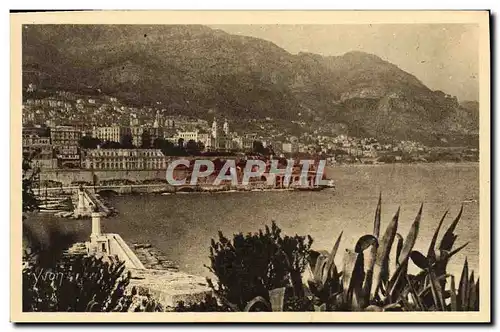Cartes postales Monte Carlo L'Entree Du Port