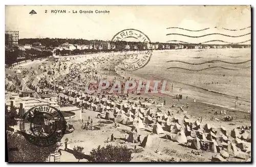 Cartes postales Royan La Grande Conche