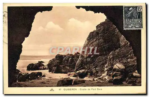 Cartes postales Quiberon Grotte De Port Bara