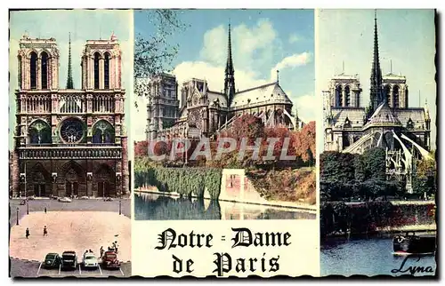 Cartes postales moderne Notre Dame De Paris