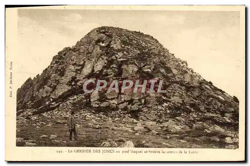 Ansichtskarte AK Le Gerbier Des Joncs Au Pied duquel se trouve la source de la Loire