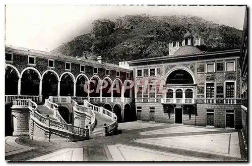 Cartes postales moderne Monaco Cour D&#39Honneur Le grand escalier et la galerie d&#39Hercule