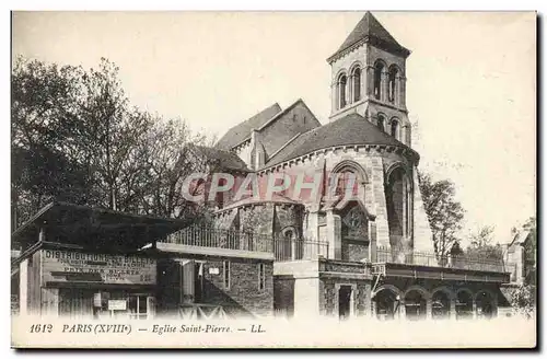 Cartes postales Paris Eglise Saint Pierre