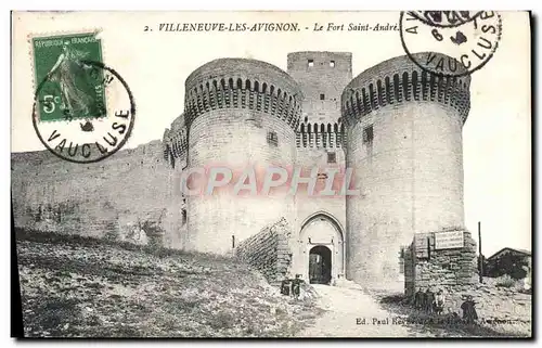 Cartes postales Villeneuve Les Avignon Le Fort Saint Andre