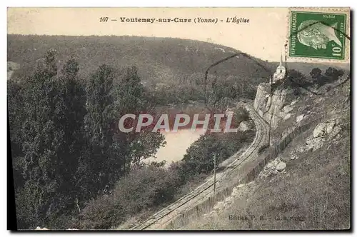 Cartes postales Voutenay Sur Cure L&#39Eglise