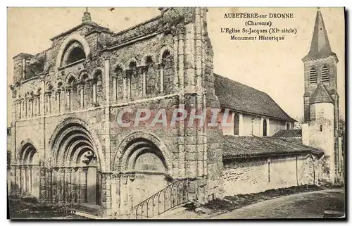 Cartes postales Aubeterre L&#39Eglise St Jacques