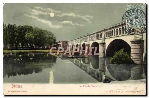 Cartes postales Beziers Le Pont Canal