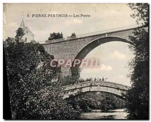 Cartes postales Pierre Perthuis Les Ponts